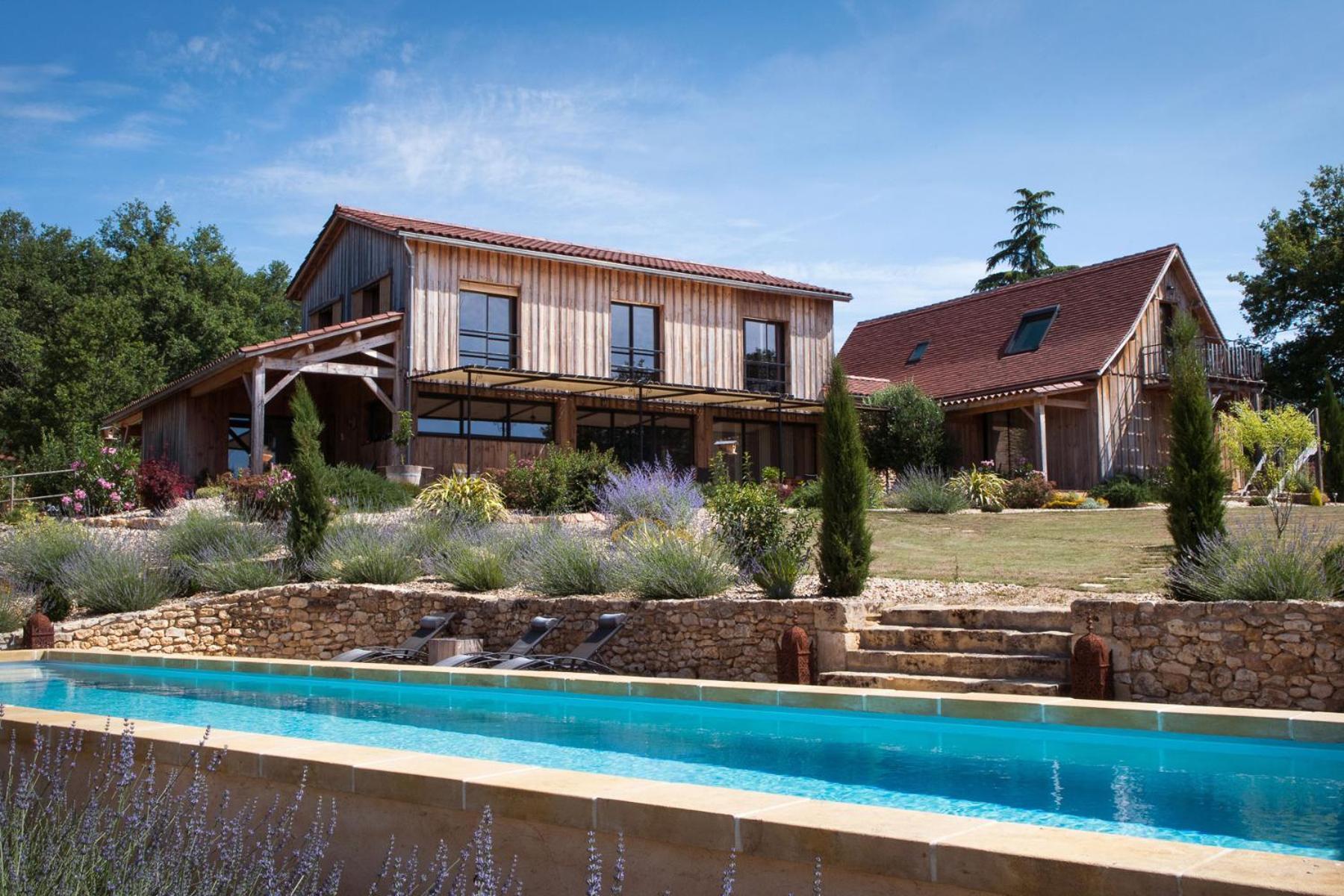 Bed and Breakfast Le Lion D'Or En Perigord Mauzac-et-Grand-Castang Exteriér fotografie